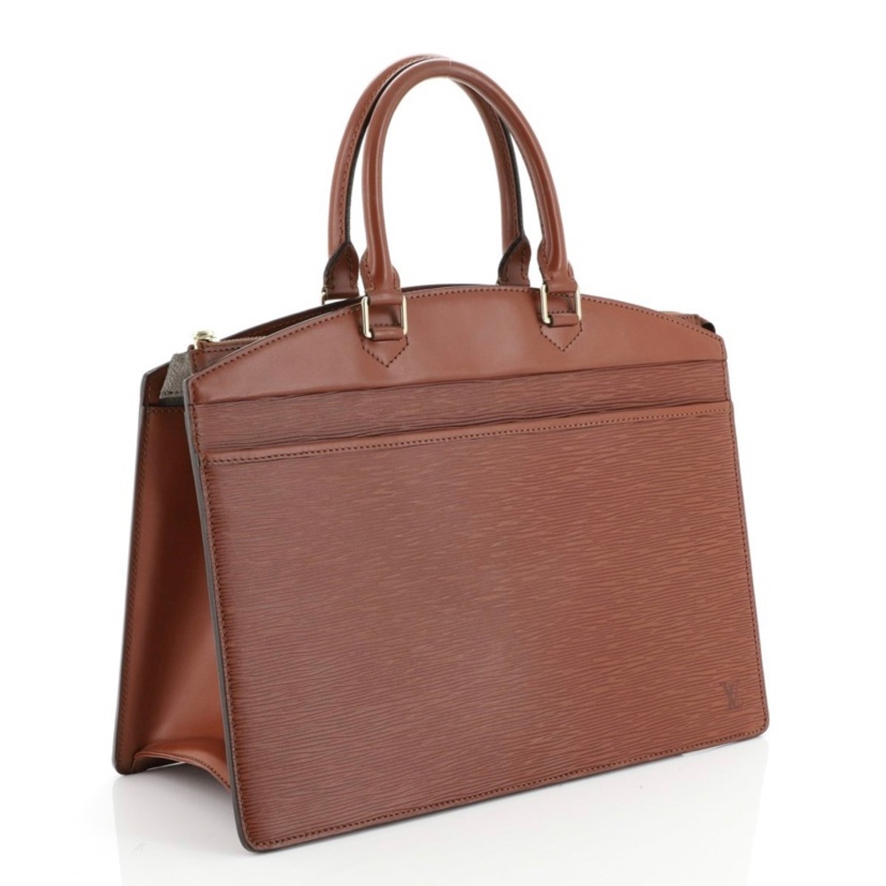 Louis Vuitton Riviera Vintage Handbag Brown Epi